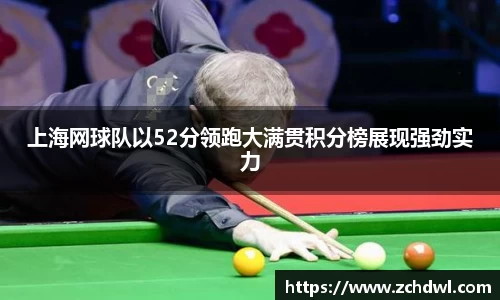 上海网球队以52分领跑大满贯积分榜展现强劲实力